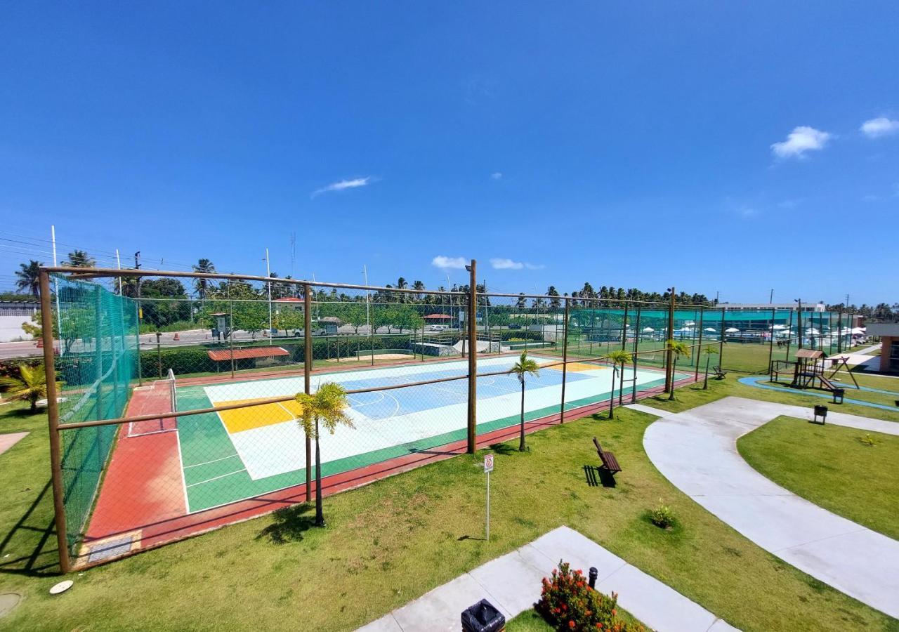 Flat Aconchegante, 3 Quartos, Condominio Muro Alto Em Порту-де-Галиньяш Экстерьер фото